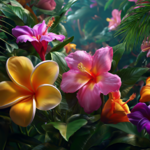 RADIANT TROPICAL NATURE 1
