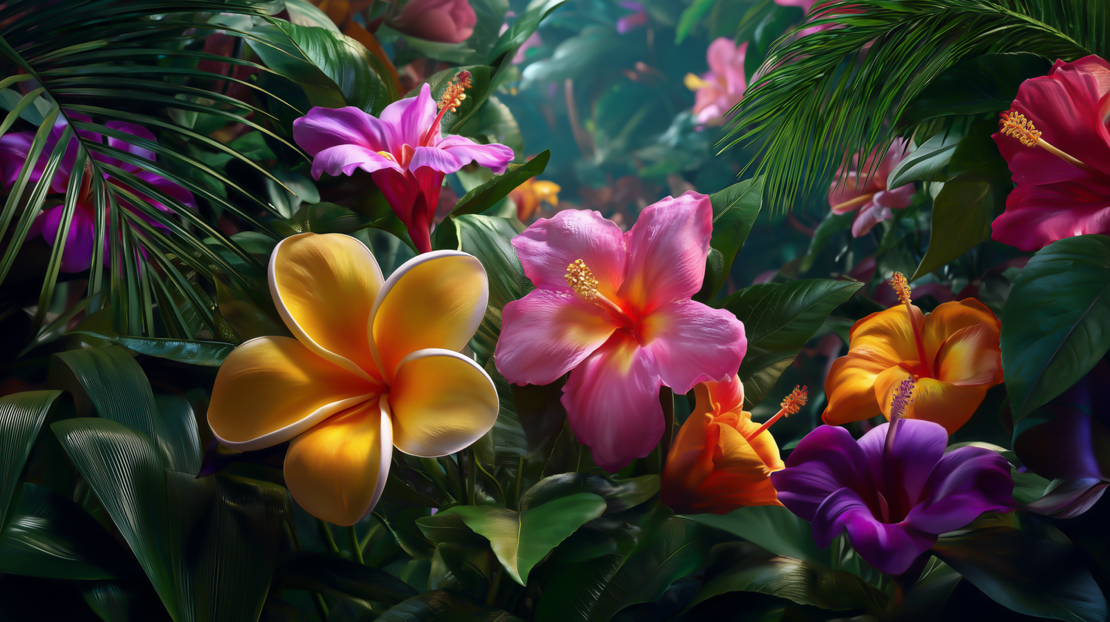 RADIANT TROPICAL NATURE 1